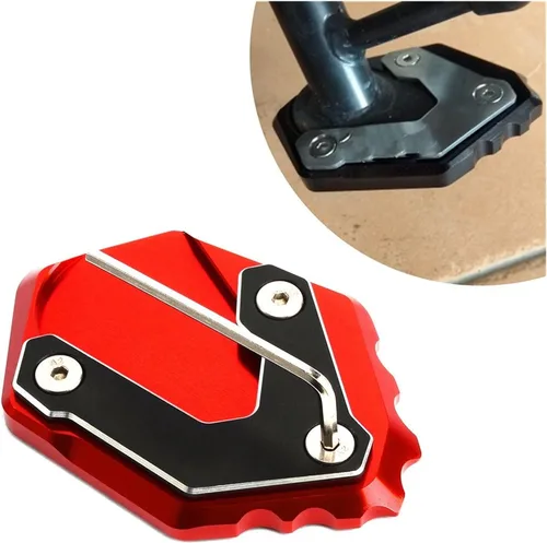 Vista 4 de Placa ampliadora de soporte lateral para motocicletas, soporte ampliador, extensión para B&MW F750GS R1200GS para LC para A&dv R1250GS F 750 para GS