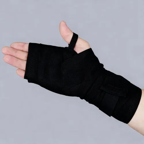Vista 3 de Paquete de 2 vendas de boxeo para niños, elástico mexicano, vendaje elástico de compresión para muñecas, para MMA, protección de manos para guantes