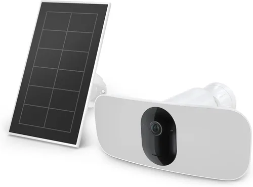 Vista 13 de Cámara de reflector cableada Arlo, cámara de seguridad para el hogar con video 2K y HDR, 2000 lúmenes, sirena integrada, resistente a la intemperie
