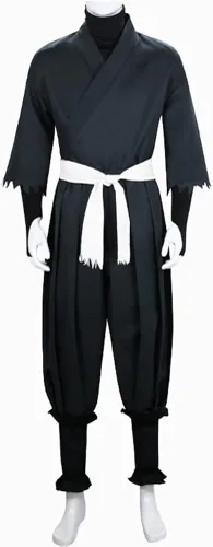 Vista 2 de LMPN Disfraz de anime Jigoku Raku para cosplay de Gabimaru para hombre, trajes de Halloween