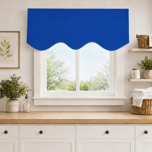Vista 44 de Aquazolax Half Window Curtains 24 Inch Length, 28" Wide Rod Pocket Small Window Treatment for Kitchen, Bathroom, Camper, Beige, 2 Panels Set
