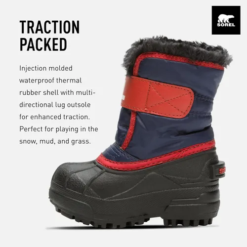 Vista 3 de SOREL - Botas de nieve para niños de Snow Commander