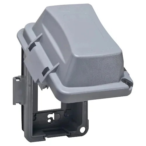 Vista 13 de TayMac MM720C Bell - Cubierta profunda de 1 banda, no metálica, resistente a la intemperie, en uso, transparente