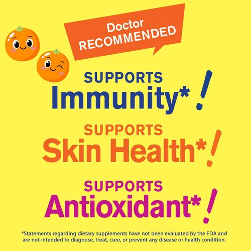 Vista 3 de WellYeah Gomitas de vitamina C para niños (250 mg) - 60 gomitas