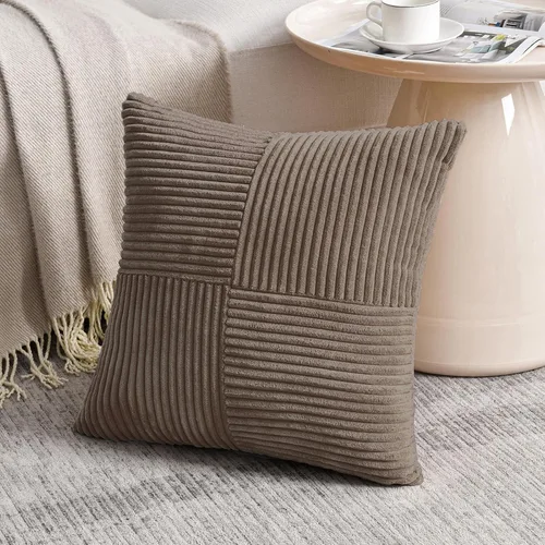 Vista 22 de Fancy Homi - Paquete de 2 fundas de almohada decorativas de color verde oliva pequeñas de 12 x 12 pulgadas para sala de estar, sofá, cama