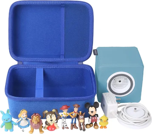 Vista 7 de Aenllosi Toniebox 1/Toniebox 2 Juego de iniciación de reproductor de audio, organizador de reproductor de audio Toniebox, solo funda (azul)