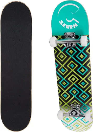 Vista 12 de Cal 7 Patineta Completa Estándar 19.1 cm - 20.3 cm de Tabla
