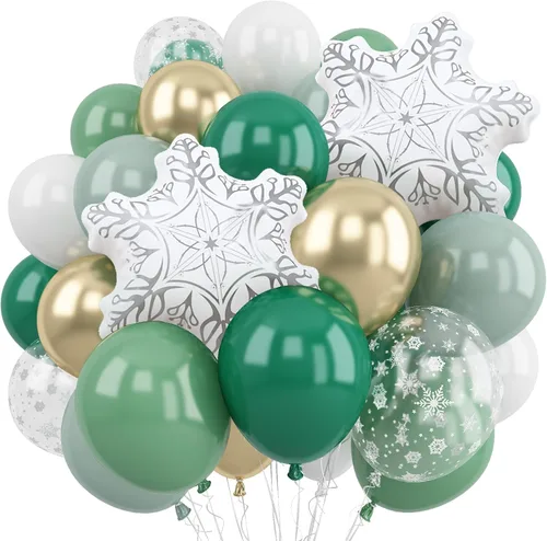 Vista 19 de Globos de fútbol, globos de látex blanco y negro de 12 pulgadas con balón de fútbol de 22 pulgadas, globo de aluminio 4D para niños, decoración