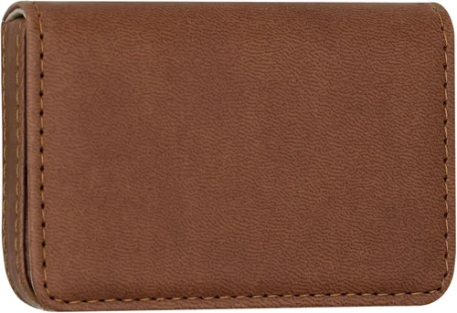 Vista 30 de Cartera con bloqueo RFID - Tarjetero minimalista de cuero para negocios, 12-verde, Pequeña, Slim