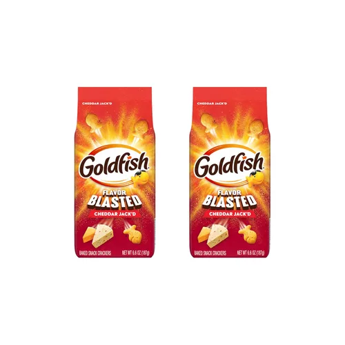 Vista 13 de Goldfish Galletas de queso cheddar para bebé, bolsa de 7.2 onzas