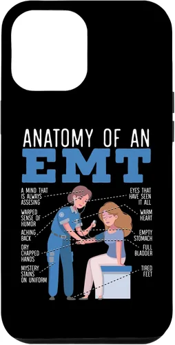 Vista 6 de iPhone 15 Anatomía de un EMT Paramédico EMT EMS Health Care Case
