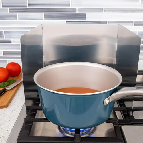 Vista 2 de Better Houseware 148 Splatter Shield Plata