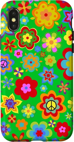 Vista 5 de Bloom Daisy Flower Hippie Flower Power Case for iPhone 17