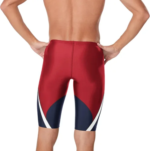 Vista 2 de Speedo Traje de baño estándar para hombre Jammer Endurance+ Splice con colores del