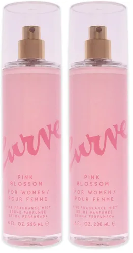 Vista 6 de Curve Fragancia de perfume para mujer, aroma casual de día o noche, flor rosa, 1 onza líquida