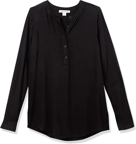 Vista 8 de Tienda Essentials - Blusa tejida de manga larga para mujer