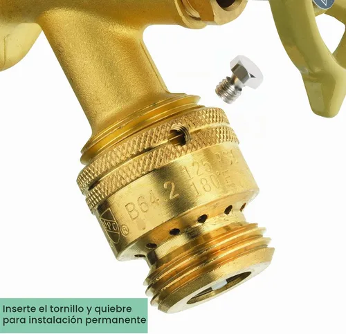 Vista 4 de VAC-BFP-Z4B Interruptor de presión al vacío, manguera con rosca macho, 3/4 pulgadas
