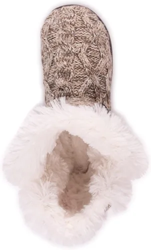 Vista 2 de MUK LUKS Pantuflas Cheyenne para bebé niña