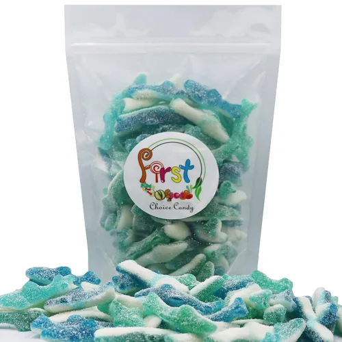 Vista 3 de FirstChoiceCandy Fantastic Shark Gummy (Mini Sour, 5 libras (paquete de 1))