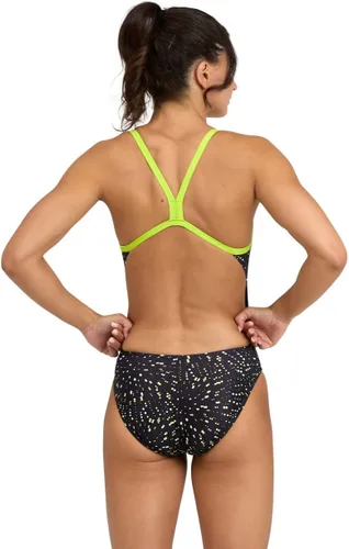 Vista 2 de ARENA Performance Fireworks - Traje de baño de una pieza para mujer Challenge Back MaxLife