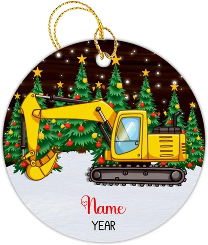 Vista 14 de Adorno de Navidad de ambulancia 2023, adorno de ambulancia personalizado con nombre y año, adorno paramédico personalizado, decoración colgante