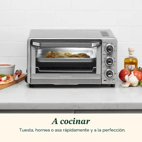 Vista 2 de Horno tostador y asador, de Cuisinart, TOB-40N, clásico