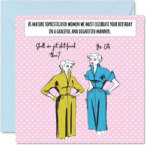 Vista 11 de Divertidas tarjetas de cumpleaños para mujer, Time At The Bar, tarjeta de feliz cumpleaños para compañera de trabajo, mejor amiga, prima, tía
