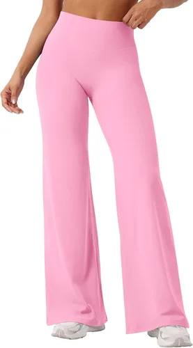 Vista 23 de YEOREO Ease - Leggings rectos para mujer, pantalones de yoga para gimnasio Amarillo (Butter Yellow)