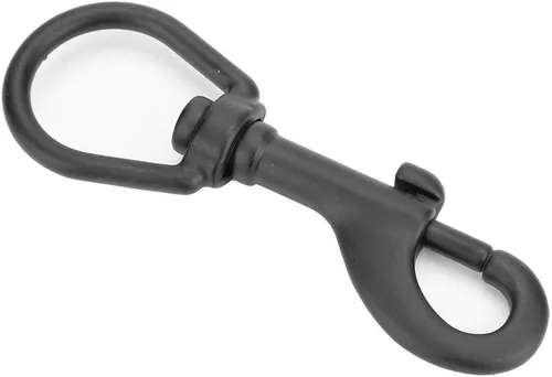 Vista 5 de Tbest Perno de doble extremo de acero inoxidable Gancho de presión de ojo giratorio Kit de gancho de perno de buceo (3.937 in negro)