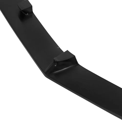 Vista 7 de Alerón inferior del estilo de calle del labio del parachoques delantero para Camaro V8 SS 2010-2013 negro