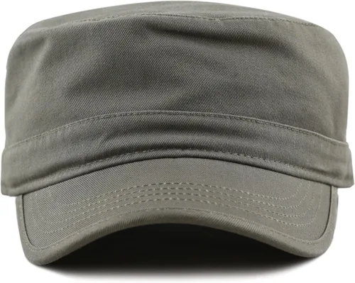 Vista 26 de The Hat Depot Cadet Military Army - Gorra de béisbol de algodón lavado con teñido anudado y algodón lavado básico y desgastado, gorra de algodón