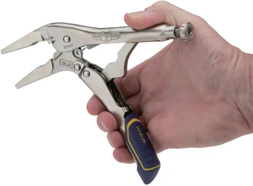 Vista 5 de IRWIN VISE-GRIP Locking Pliers, Fast Release, Long Nose with Wire Cutter, 9-Inch (IRHT82582) (Pack of 5)
