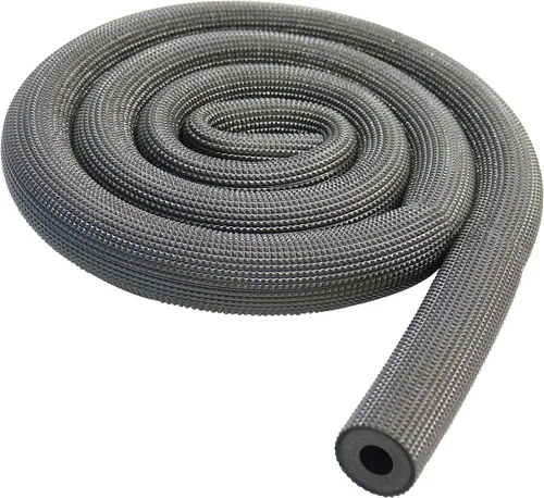 Vista 13 de Tubo de aislamiento para tuberías, BESUNTEK de 6 pies de longitud con preservación del calor, tubo de espuma aislado con agarre de soporte