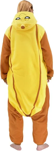 Vista 7 de vavalad Pijama de plátano para adultos, disfraz de fiesta de Halloween, Navidad, juego de rol, disfraz de cosplay para mujeres y hombres
