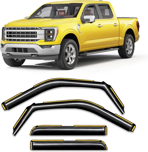 Vista 21 de Protectores de lluvia de ventana para Chevy Express Van y GMC Savana 2500