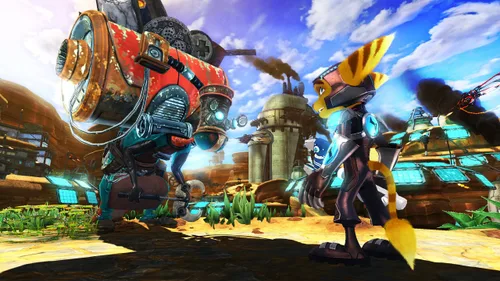 Vista 5 de Ratchet & Clank Future A Crack in Time Japan Import
