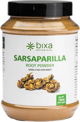 Vista 7 de bixa BOTANICAL Polvo de raíz de zarzaparrilla Hemidesmus Indicus Hierba ayurvédica Equilibrio refrescante y apoyo diario para el bienestar