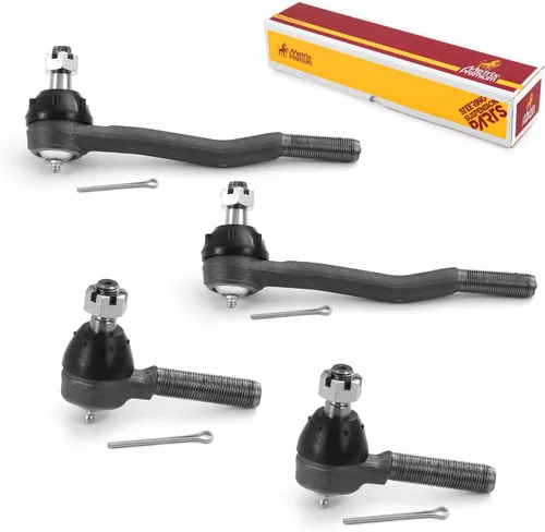 Vista 134 de Metrix Premium Chassis Parts - Kit de 4 piezas de extremos de barra de acoplamiento frontal exterior e interior compatible con Nissan Pathfinder