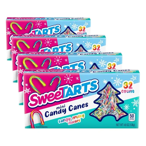 Vista 11 de SweeTARTS Cuerdas, dulces, sandía Berry Collision, suave y masticable, 9 oz