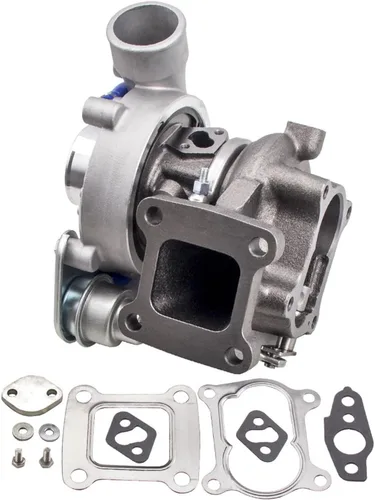 Vista 4 de Turbocompresor compatible con Toyota 4-RUNNER Hilux 2.4L 2L-T 17201-54060 1998 compatible con turbina Land Cruiser Hilux Hiace 2.4L D 2L-T CT20