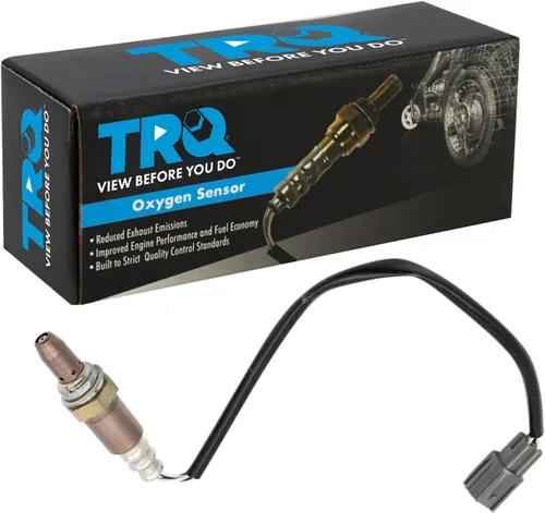 Vista 328 de TRQ Sensor de Oxígeno O2 de 4 Hilos de Banda Estrecha Compatible con VW Atlas 2.0L 2018-21, VW GTI 2.0L 2016-18, Audi A3 Quattro 2.0L 2015-18, VW