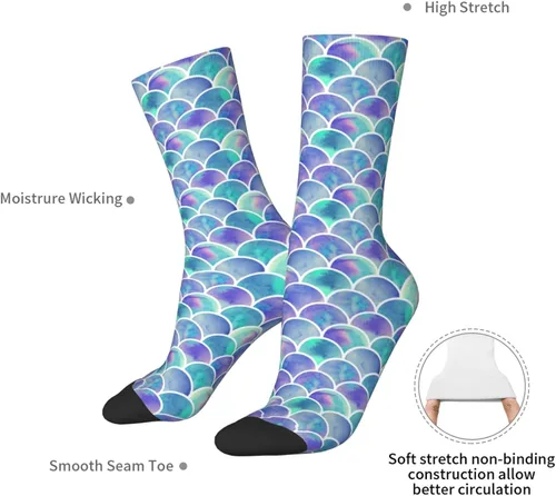 Vista 5 de jajoaier Calcetines unisex novedosos y casuales divertidos para vestir