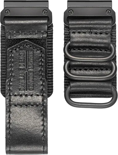 Vista 8 de Compatible With Garmin Watch Band, Leather Watch Band Sports Strap For