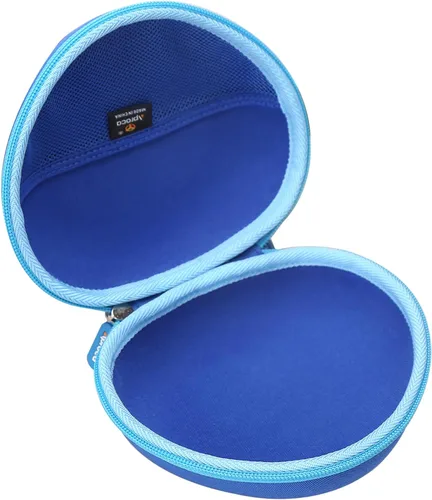 Vista 2 de Funda para auriculares Bluetooth iClever BTH12 / HS19 / BTH26 para niños Azul