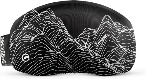 Vista 11 de GOGGLESOC - Funda protectora de microfibra para gafas, esquí, snowboard Made from Recycled Plastic Bottles, Lens Cloth, Lens Protection, Universal
