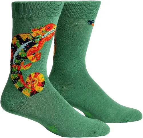 Vista 58 de Sock It To Me - Calcetines con diseño de extraterrestres y del espacio para hombre