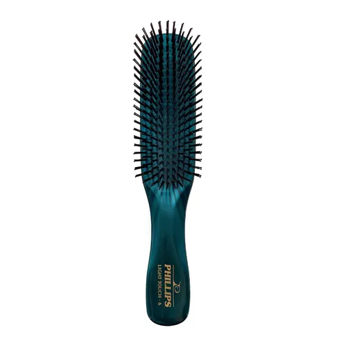 Vista 16 de Phillips Brush Cepillo de pelo Emerald Light Touch 6-P - Parte de la colección de gemas (tamaño pequeño)