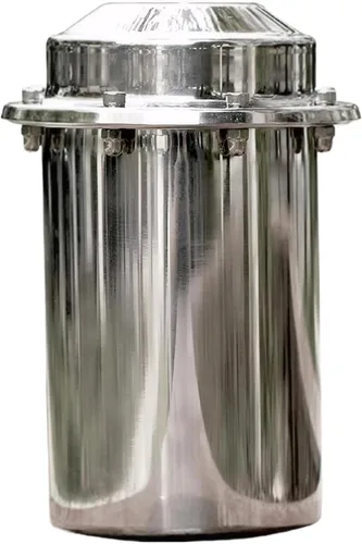 Vista 4 de Time Capsules 4x8 Inch Lockable Stainless Steel Time Capsules Box with Lids, Corrosion-Resistant Waterproof Container for Future Graduation