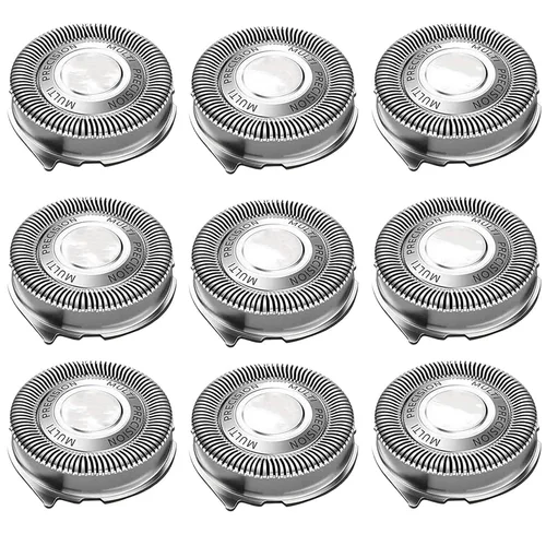 Vista 8 de SH50/52 Cabezales de repuesto compatibles con la afeitadora eléctrica Philips Series 5000, cabezal de cuchillas de repuesto Sh50 compatible