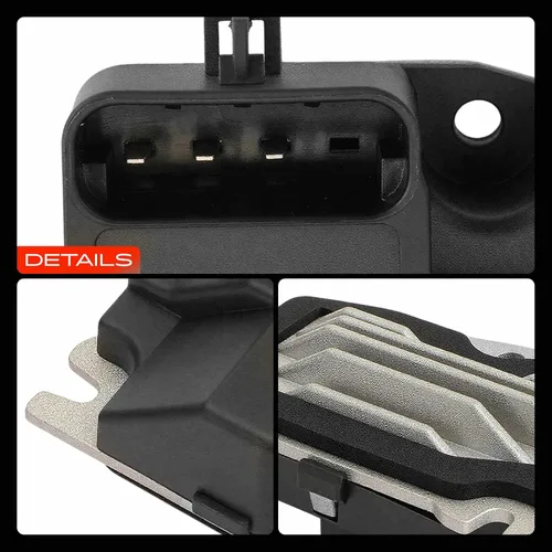 Vista 10 de A-Premium Resistencia del motor del soplador de calentador HVAC compatible con vehículos Buick, Chevy, Oldsmobile y Pontiac - Century, Regal